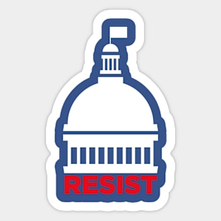 RESIST C-R Sticker